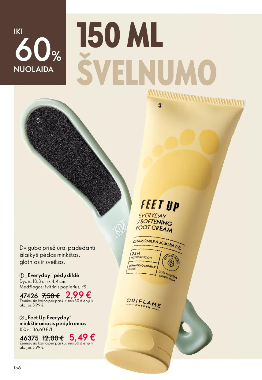 Oriflame katalogas – 156 psl.
