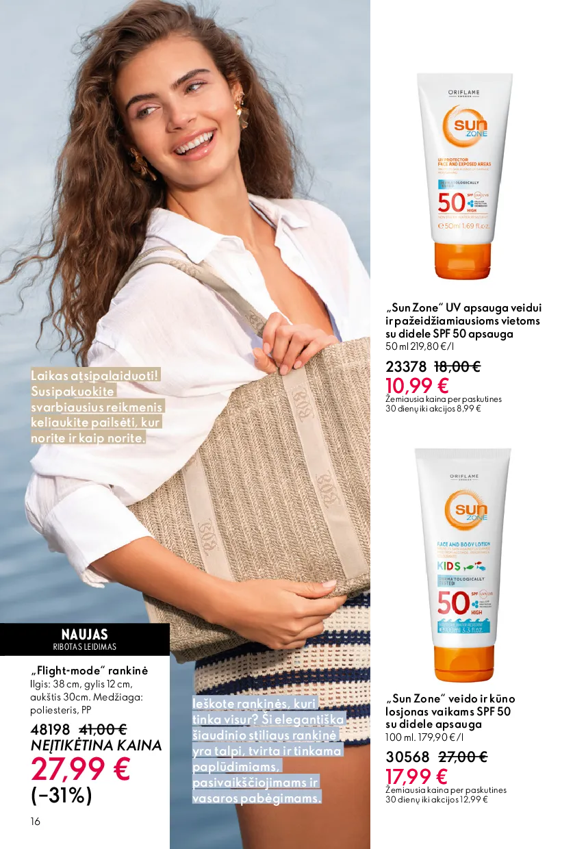 Oriflame katalogas – 16 psl.