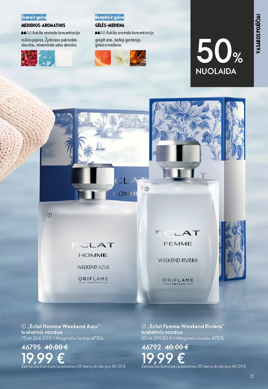 Oriflame katalogas – 21 psl.