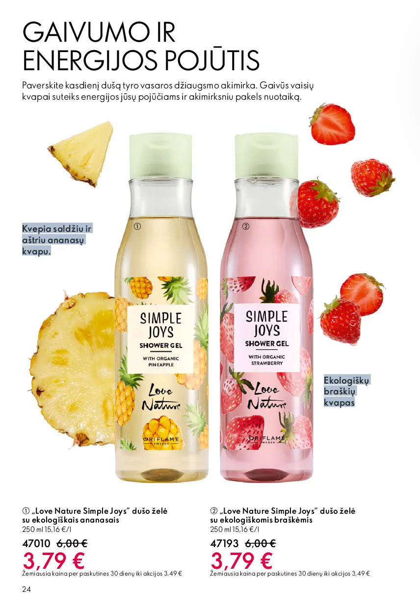 Oriflame katalogas – 24 psl.