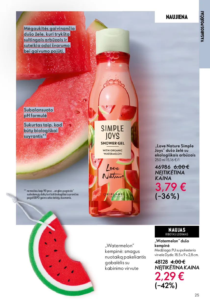 Oriflame katalogas – 25 psl.