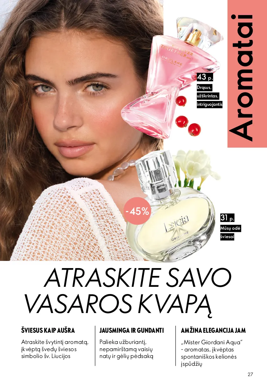 Oriflame katalogas – 27 psl.