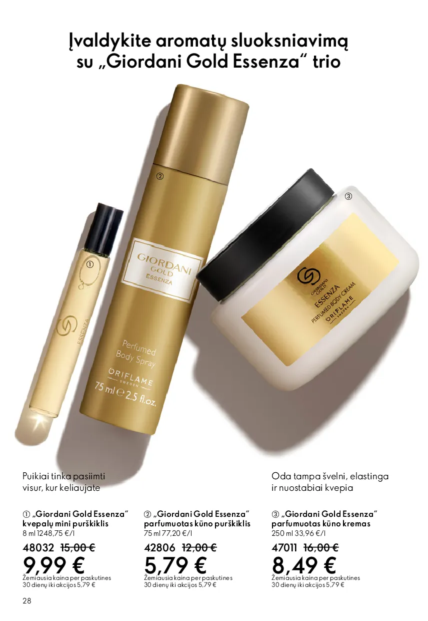 Oriflame katalogas – 28 psl.
