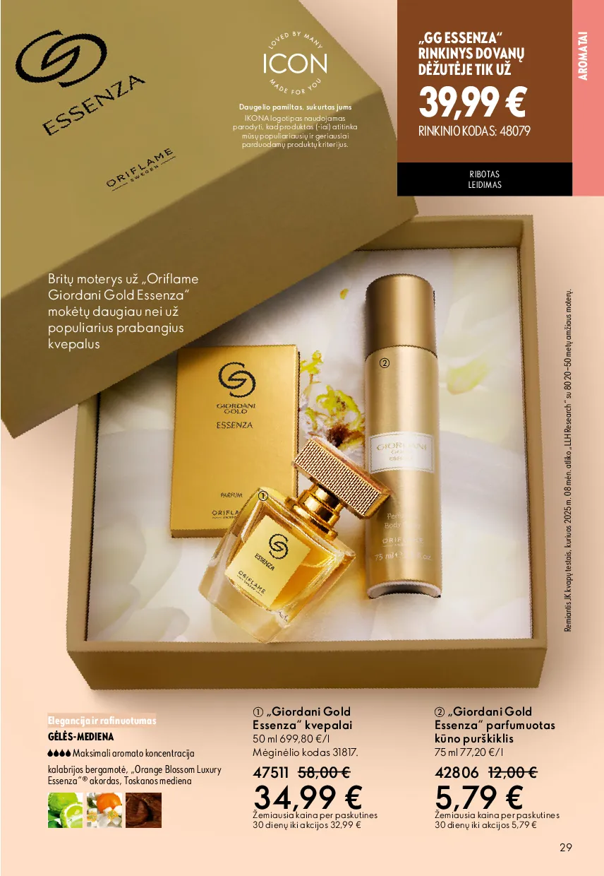 Oriflame katalogas – 29 psl.
