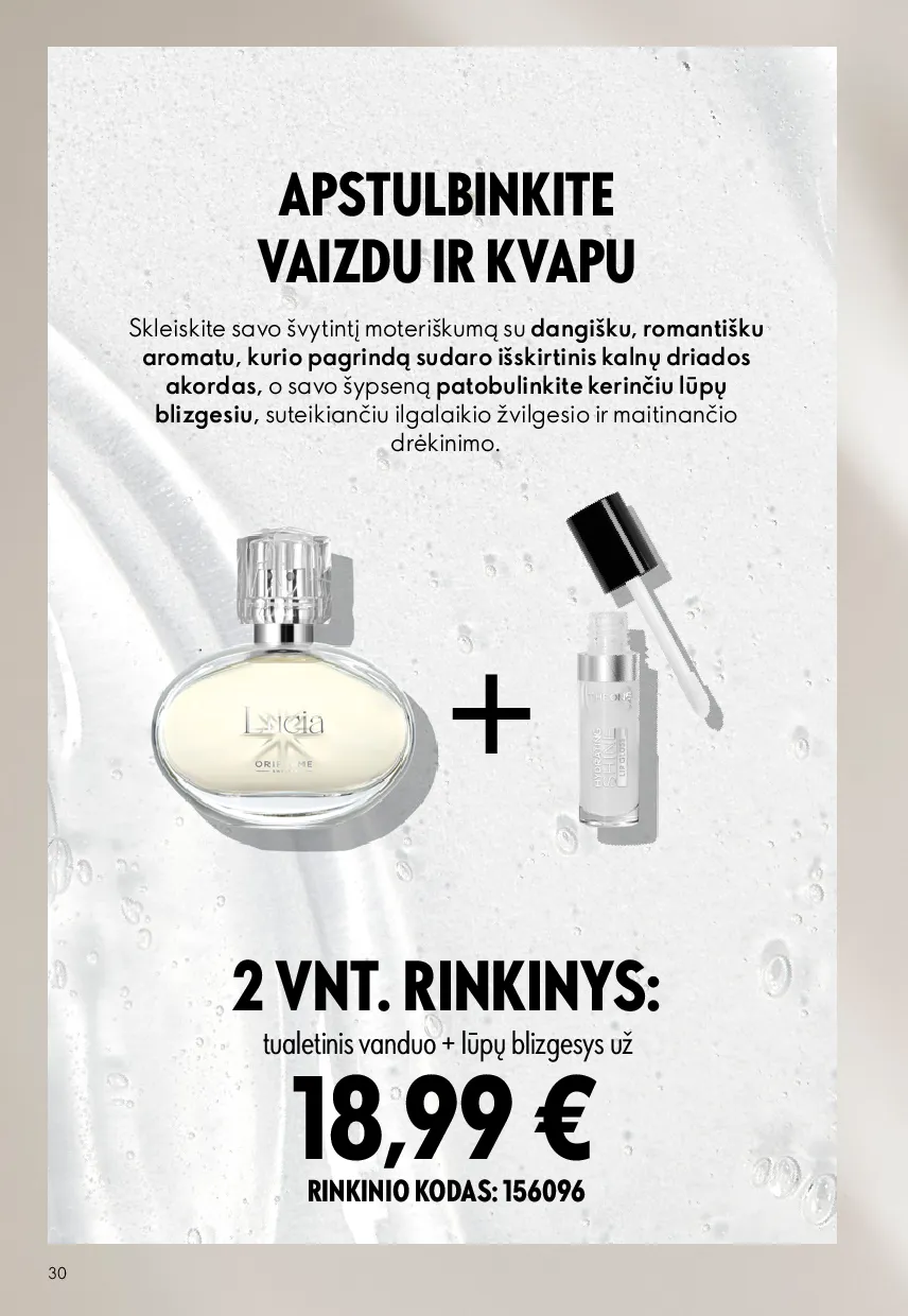 Oriflame katalogas – 30 psl.