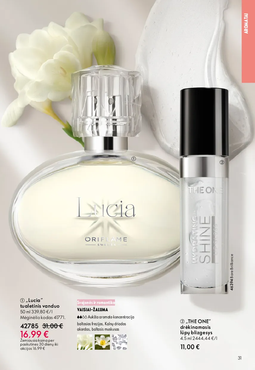 Oriflame katalogas – 31 psl.