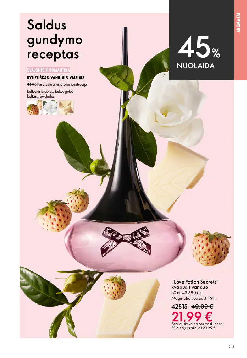 Oriflame katalogas – 33 psl.