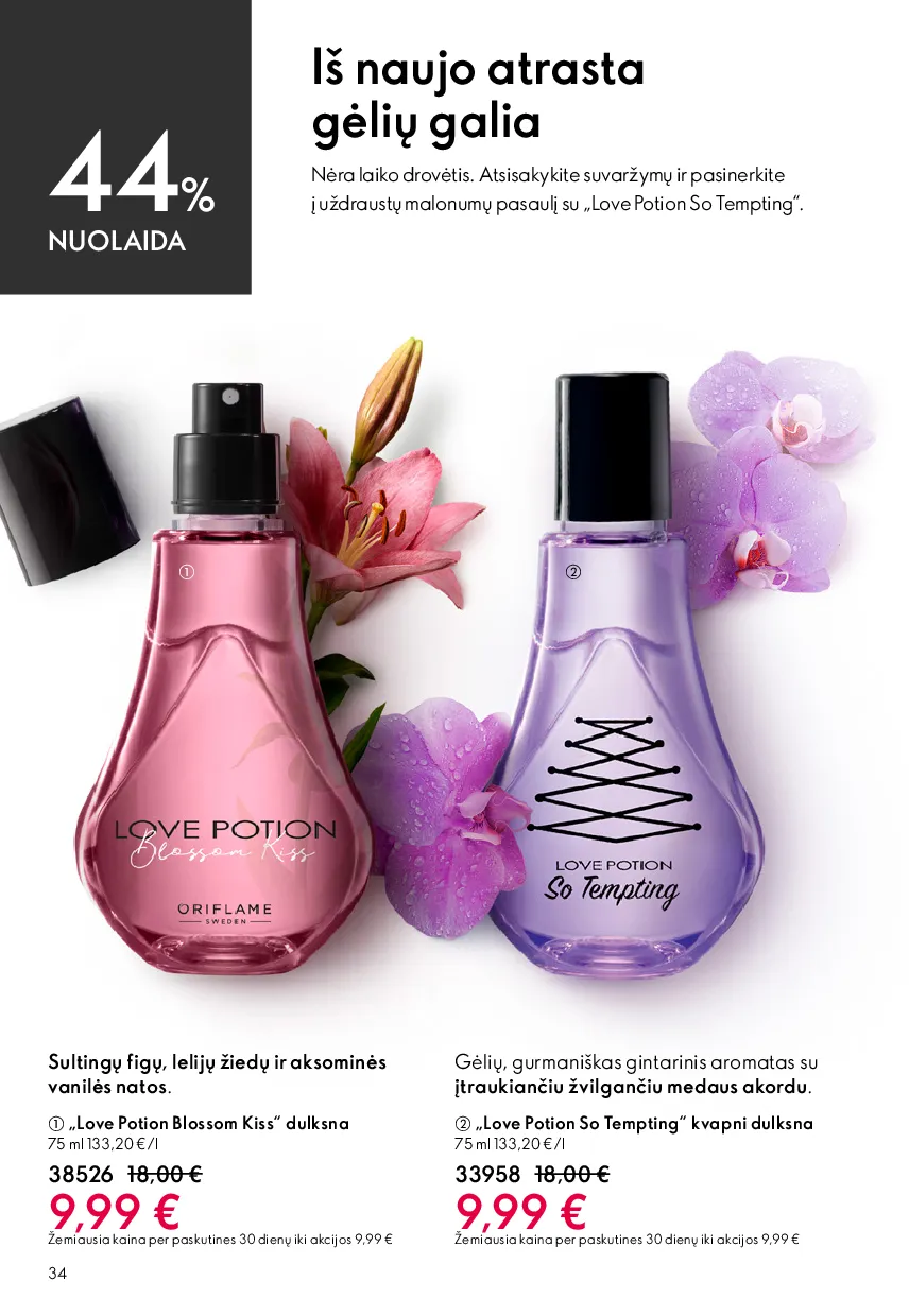 Oriflame katalogas – 34 psl.