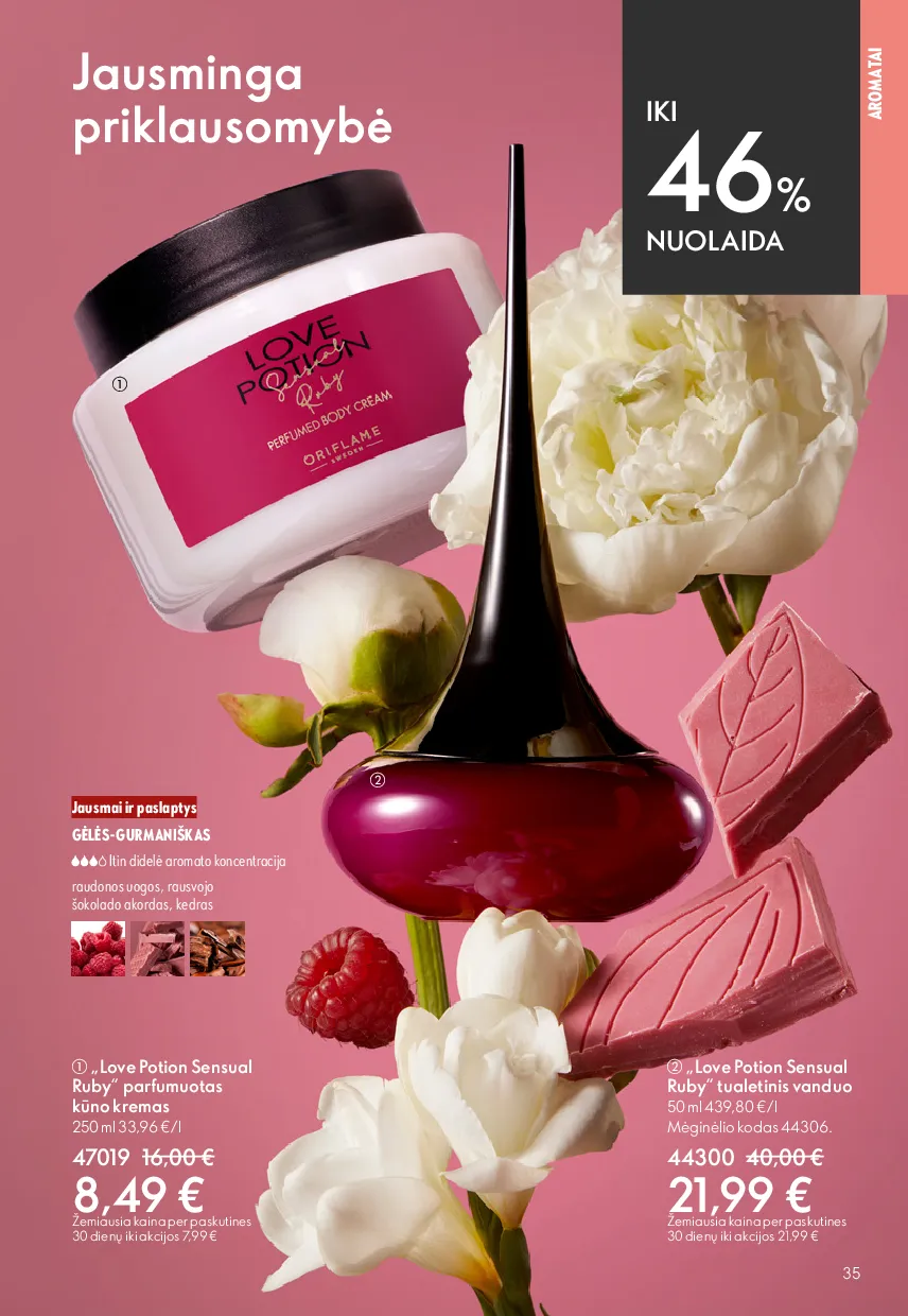 Oriflame katalogas – 35 psl.