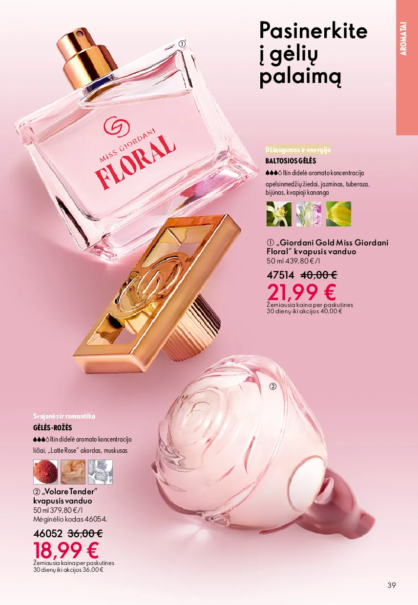 Oriflame katalogas – 39 psl.