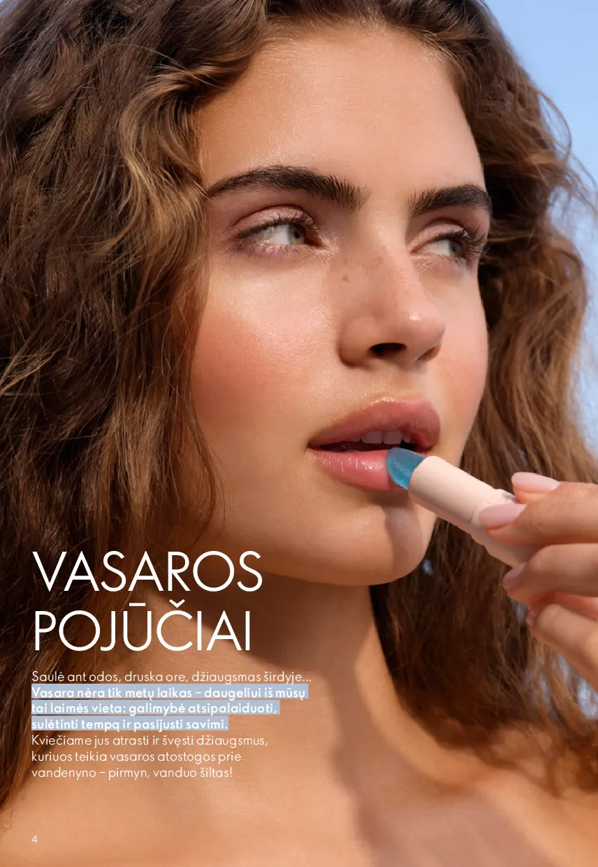 Oriflame katalogas – 4 psl.
