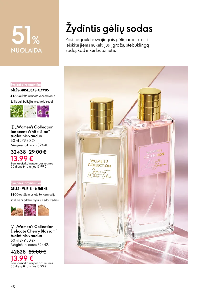Oriflame katalogas – 40 psl.