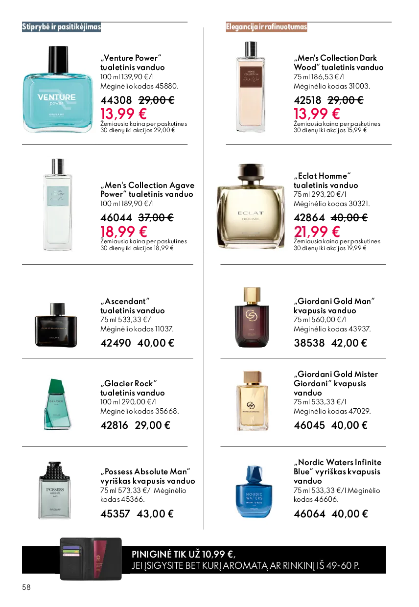 Oriflame katalogas – 58 psl.