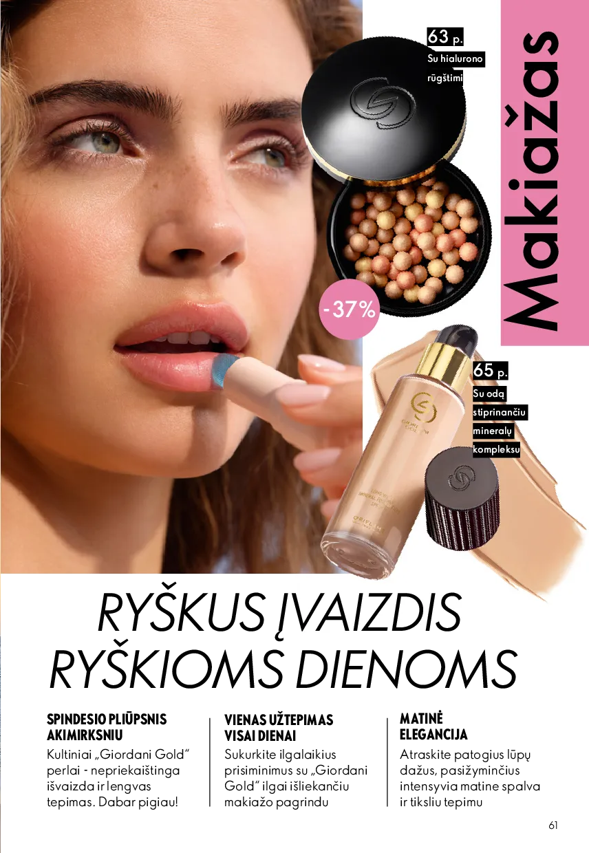 Oriflame katalogas – 61 psl.