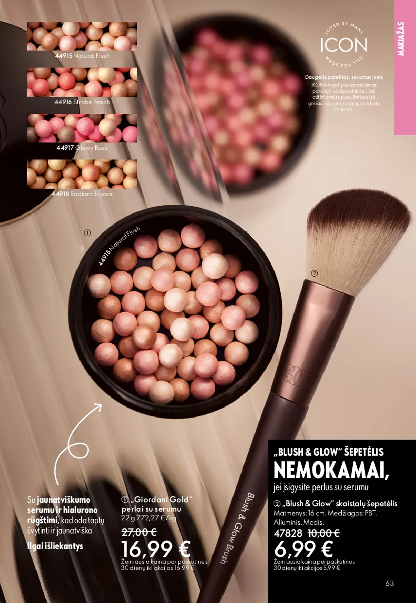 Oriflame katalogas – 63 psl.