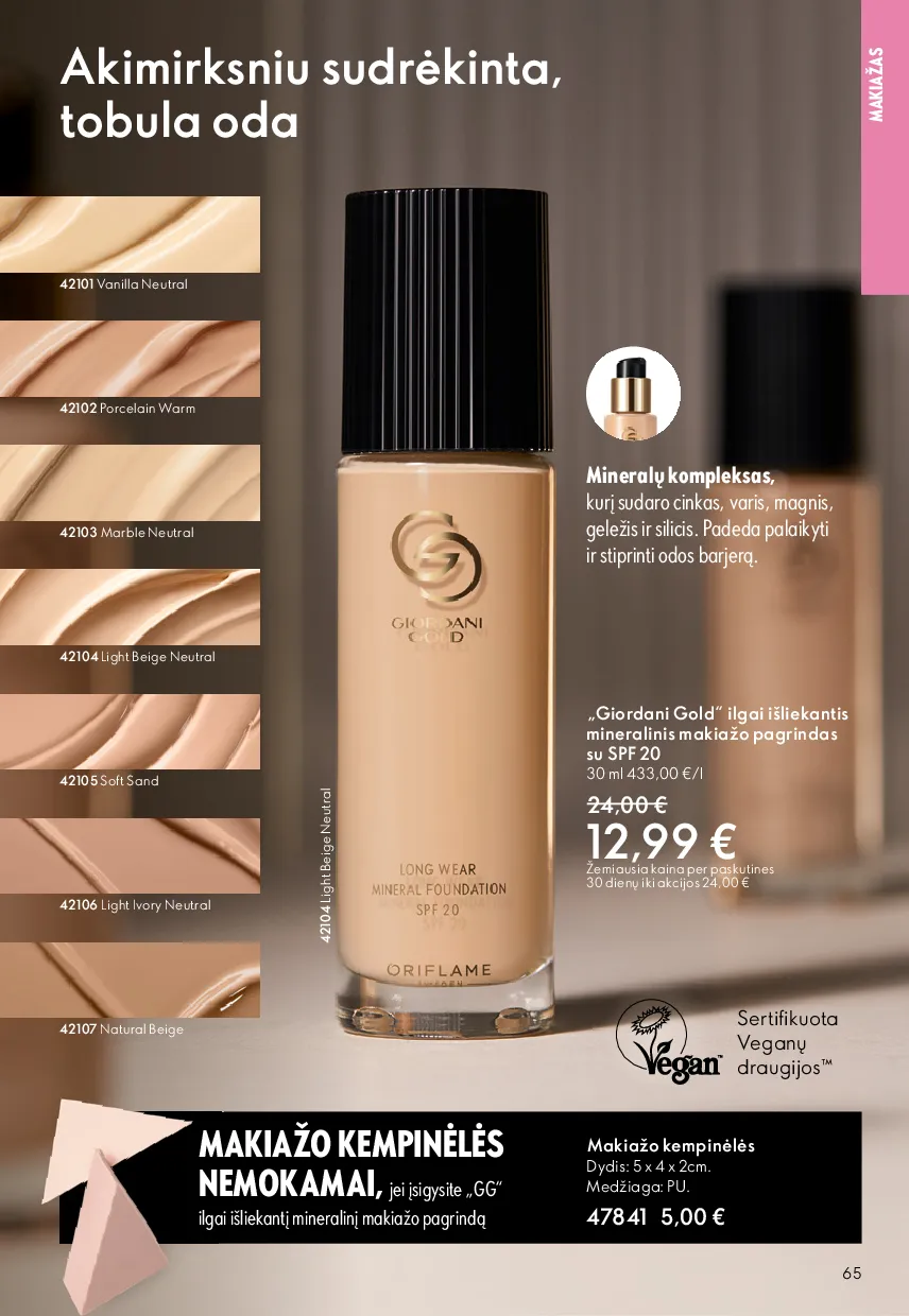 Oriflame katalogas – 65 psl.