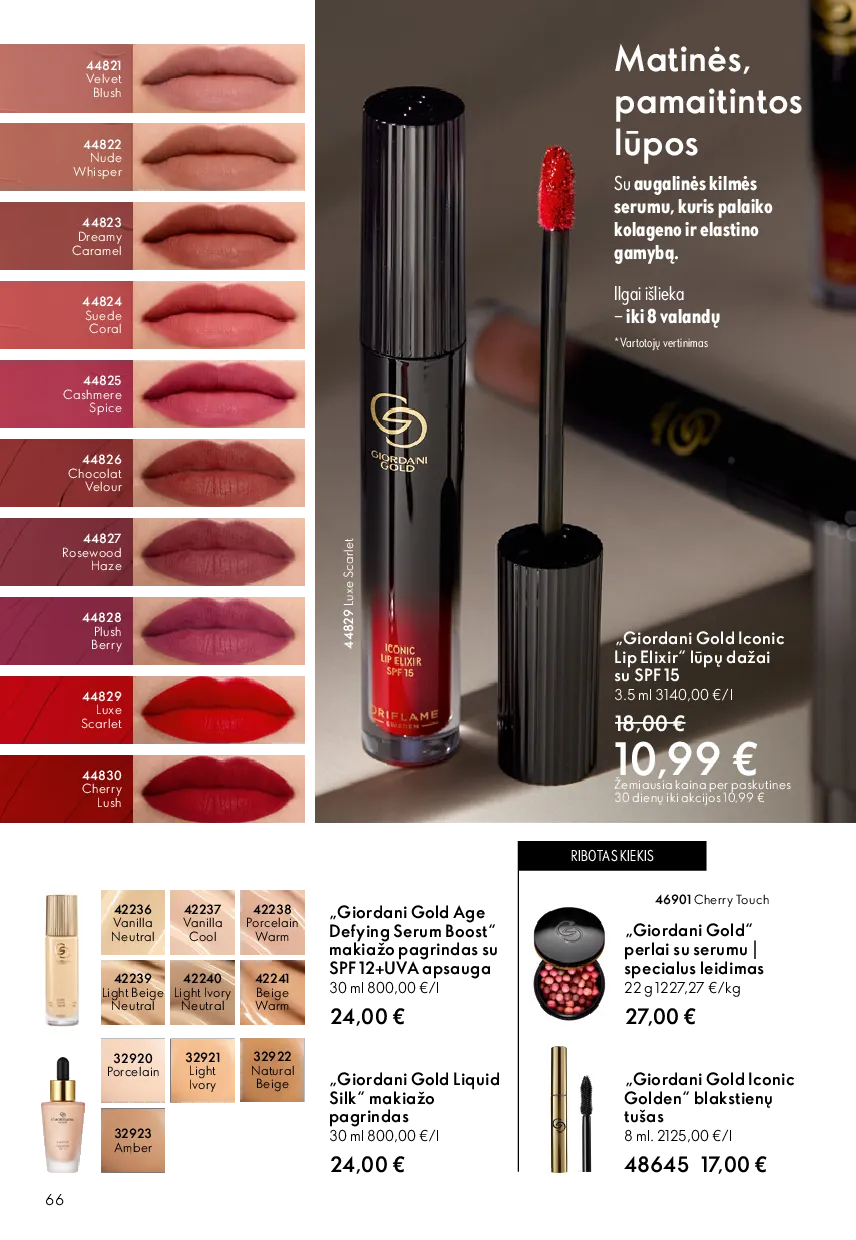 Oriflame katalogas – 66 psl.