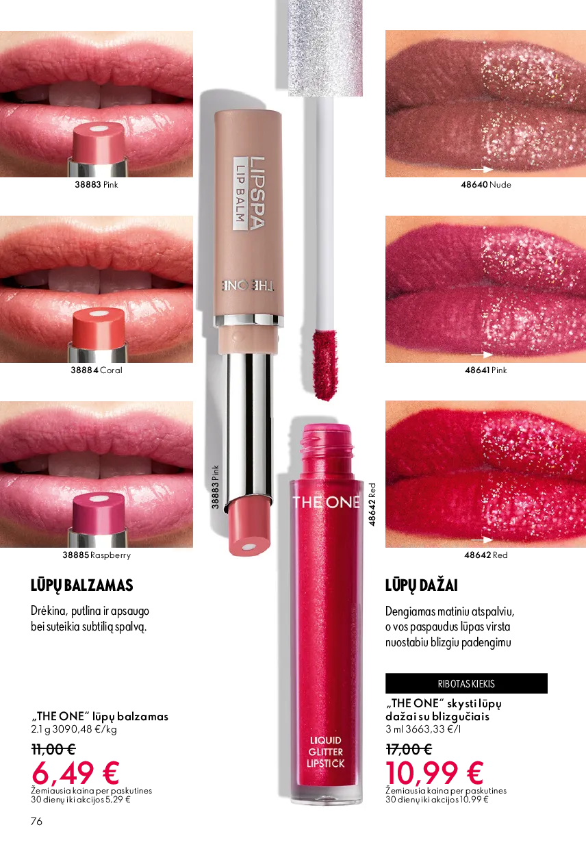 Oriflame katalogas – 76 psl.