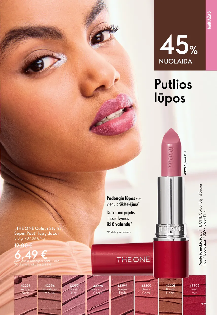Oriflame katalogas – 77 psl.