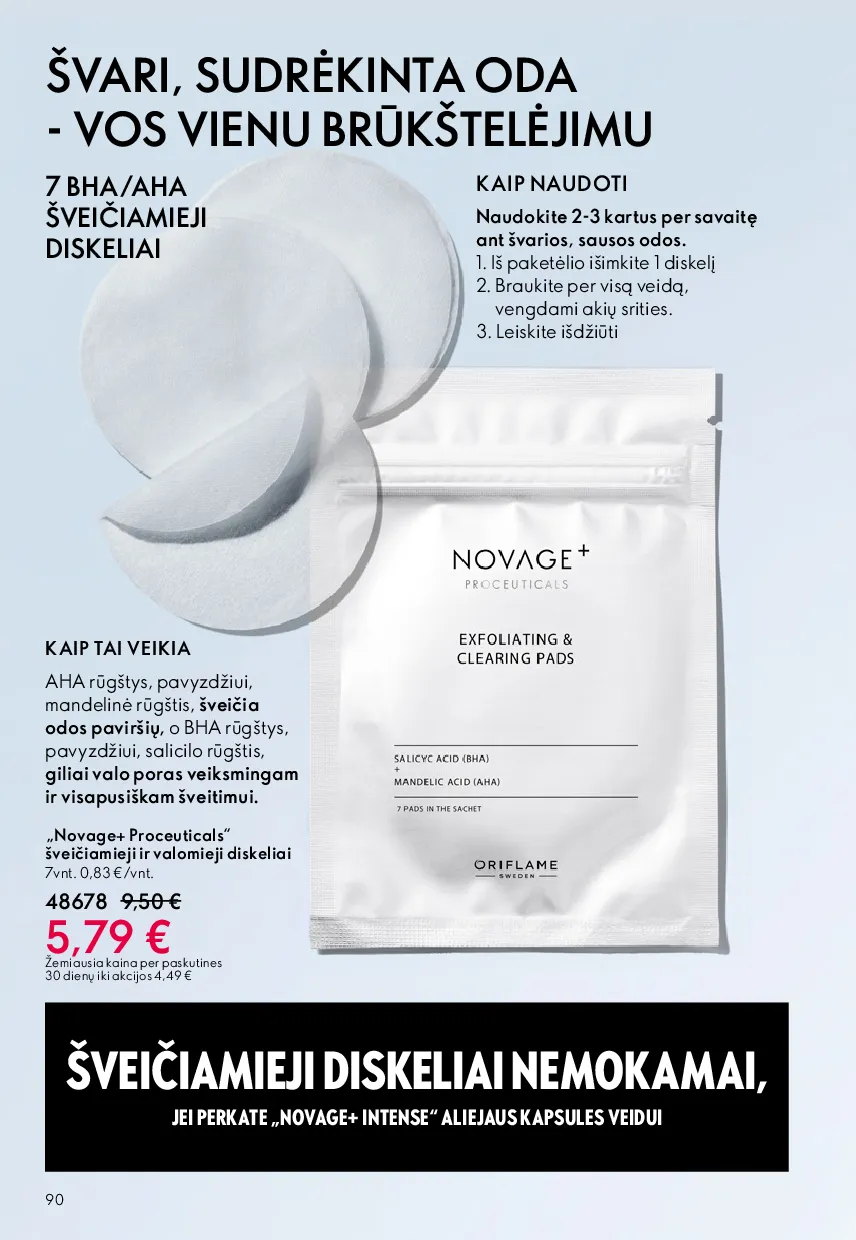Oriflame katalogas – 90 psl.