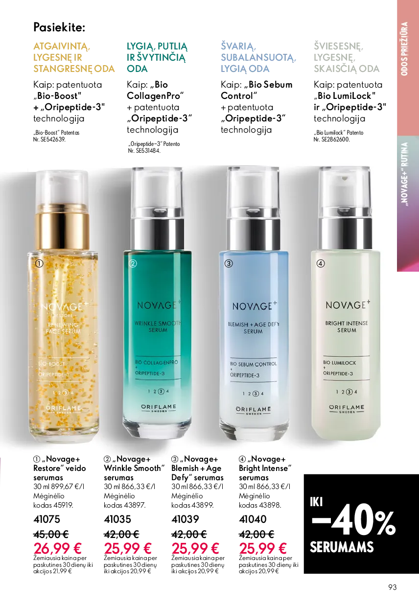 Oriflame katalogas – 93 psl.