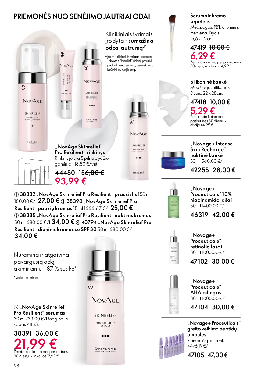 Oriflame katalogas – 98 psl.