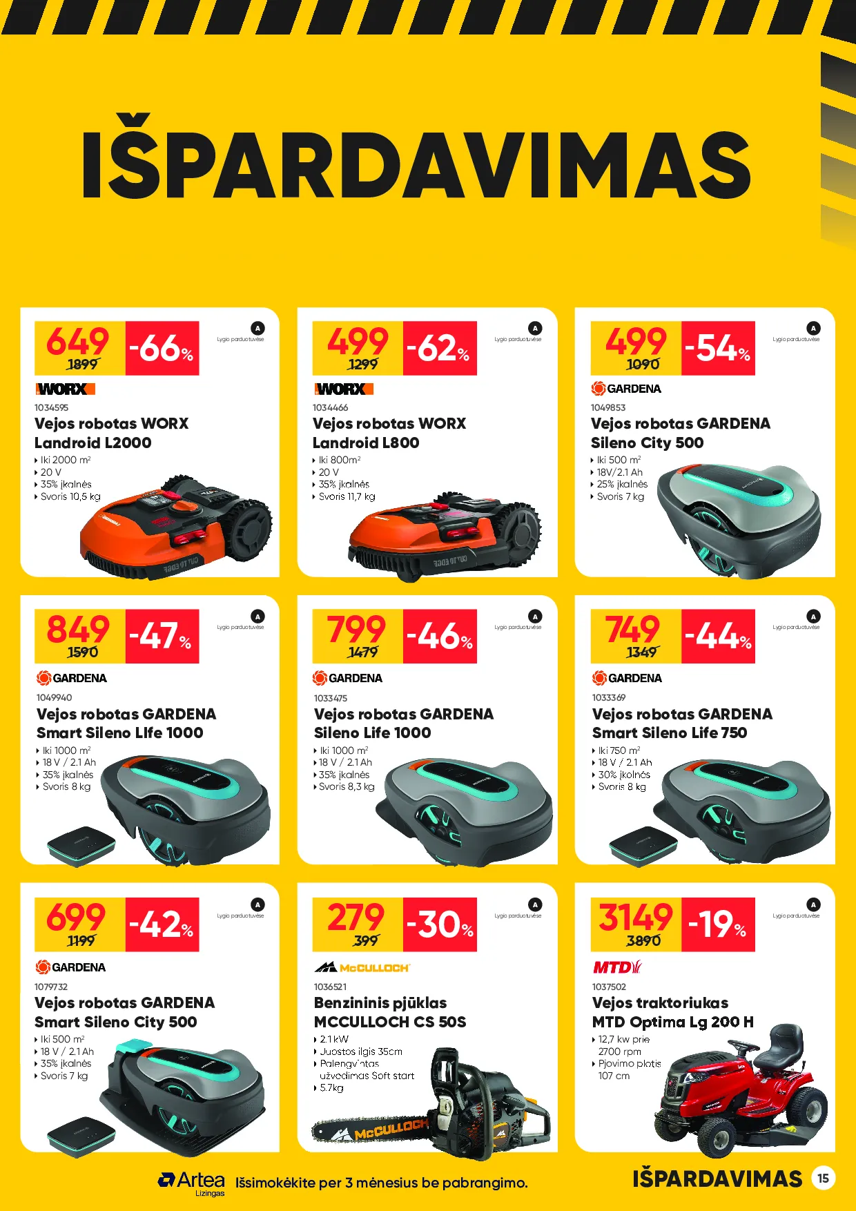 Moki veži leidinys – 15 psl.