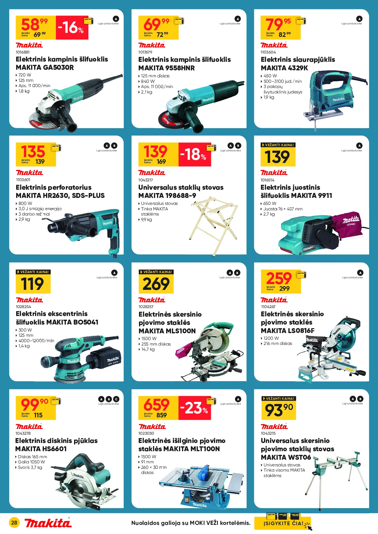 Moki veži leidinys – 28 psl.