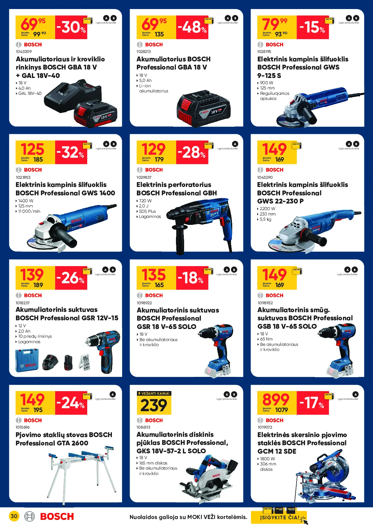 Moki veži leidinys – 30 psl.