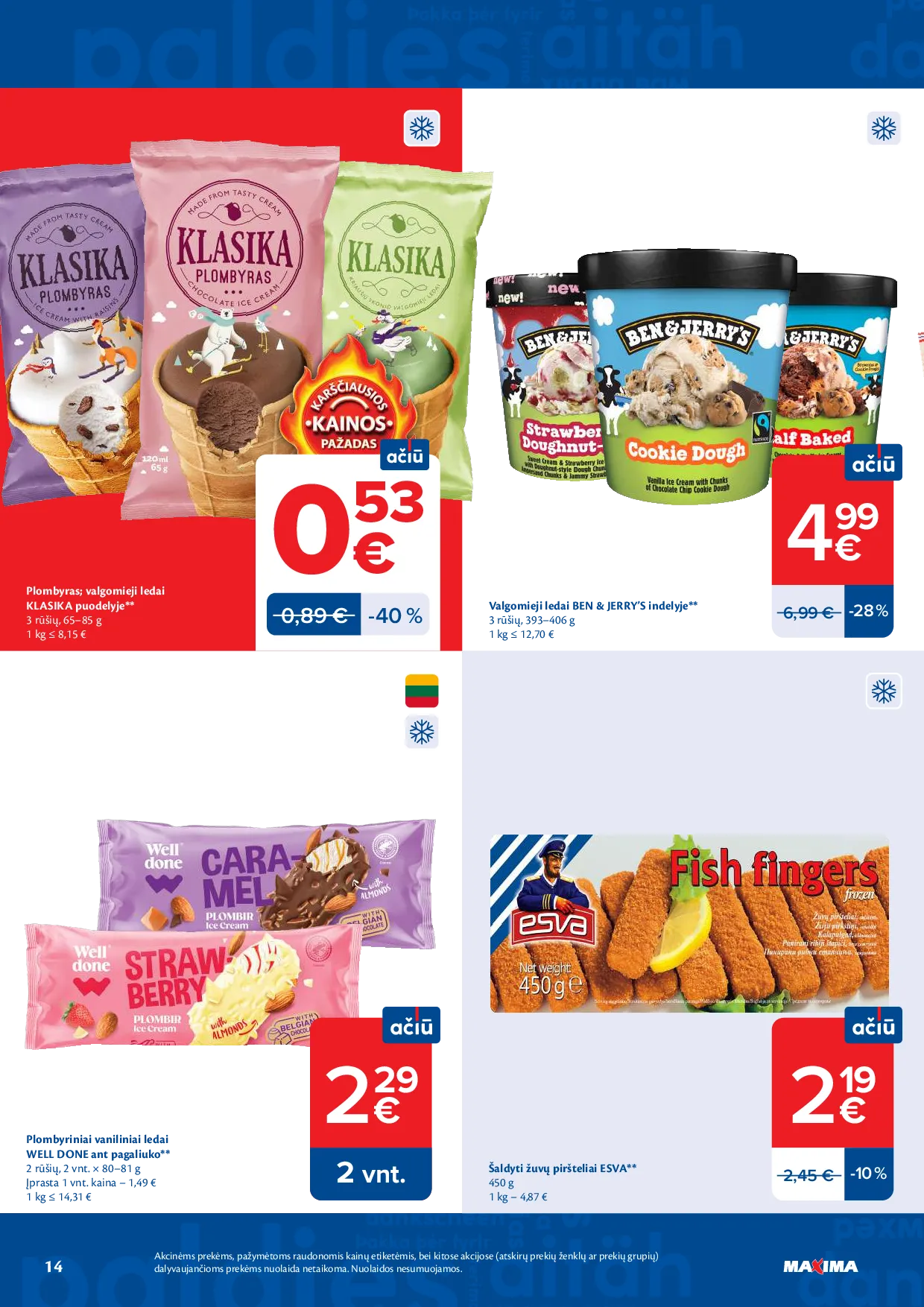 Maxima akcijos šią savaitę. Galioja nuo 2026-07-21 iki 2026-07-27 – 14 psl.