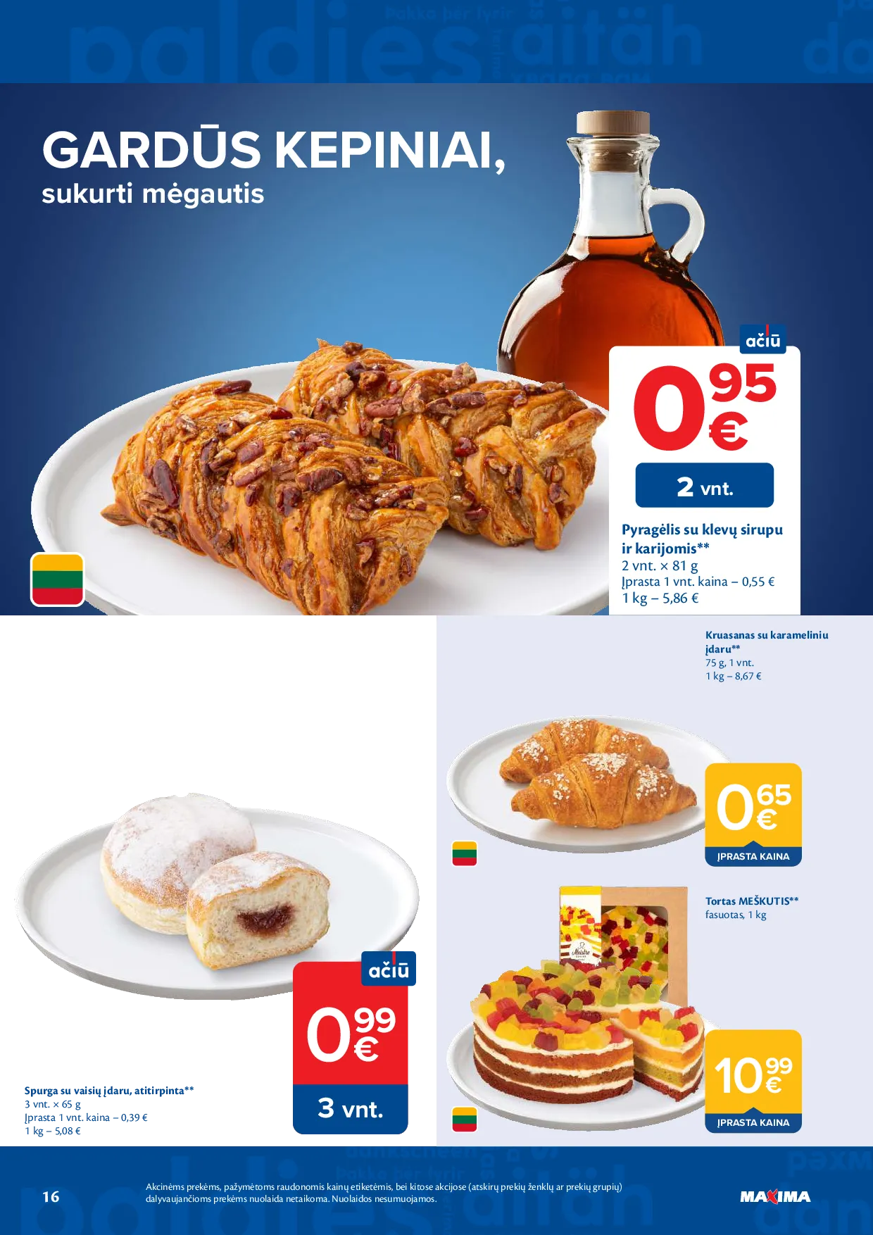 Maxima akcijos šią savaitę. Galioja nuo 2026-07-21 iki 2026-07-27 – 16 psl.