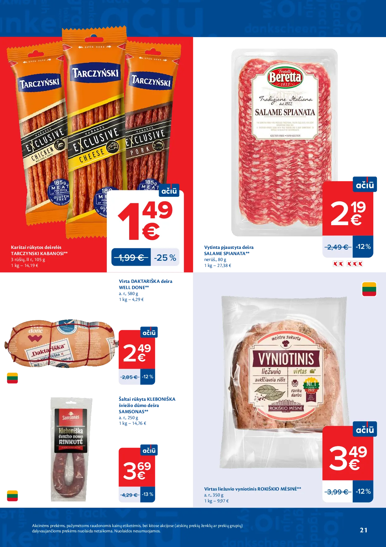 Maxima akcijos šią savaitę. Galioja nuo 2026-07-21 iki 2026-07-27 – 21 psl.