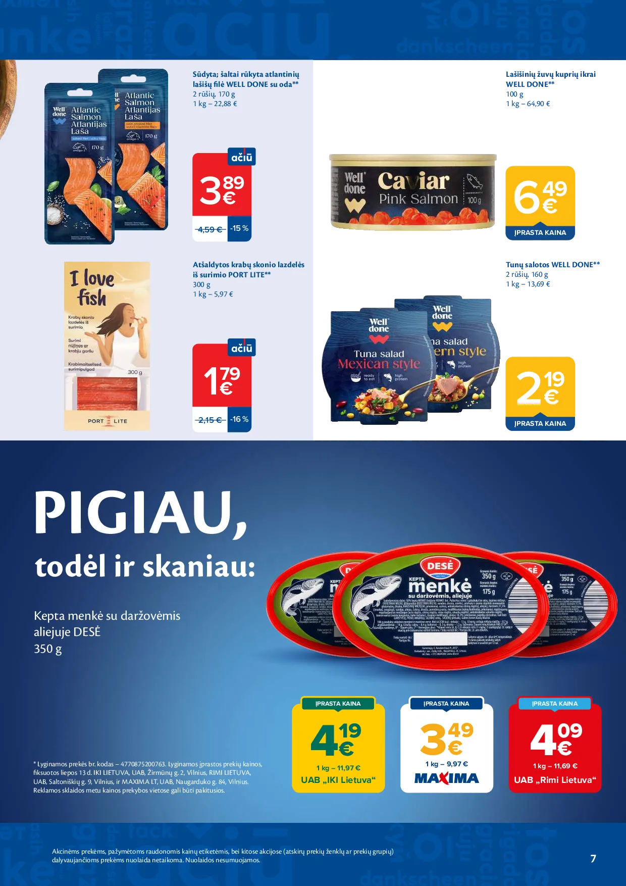 Maxima akcijos šią savaitę. Galioja nuo 2026-07-21 iki 2026-07-27 – 7 psl.