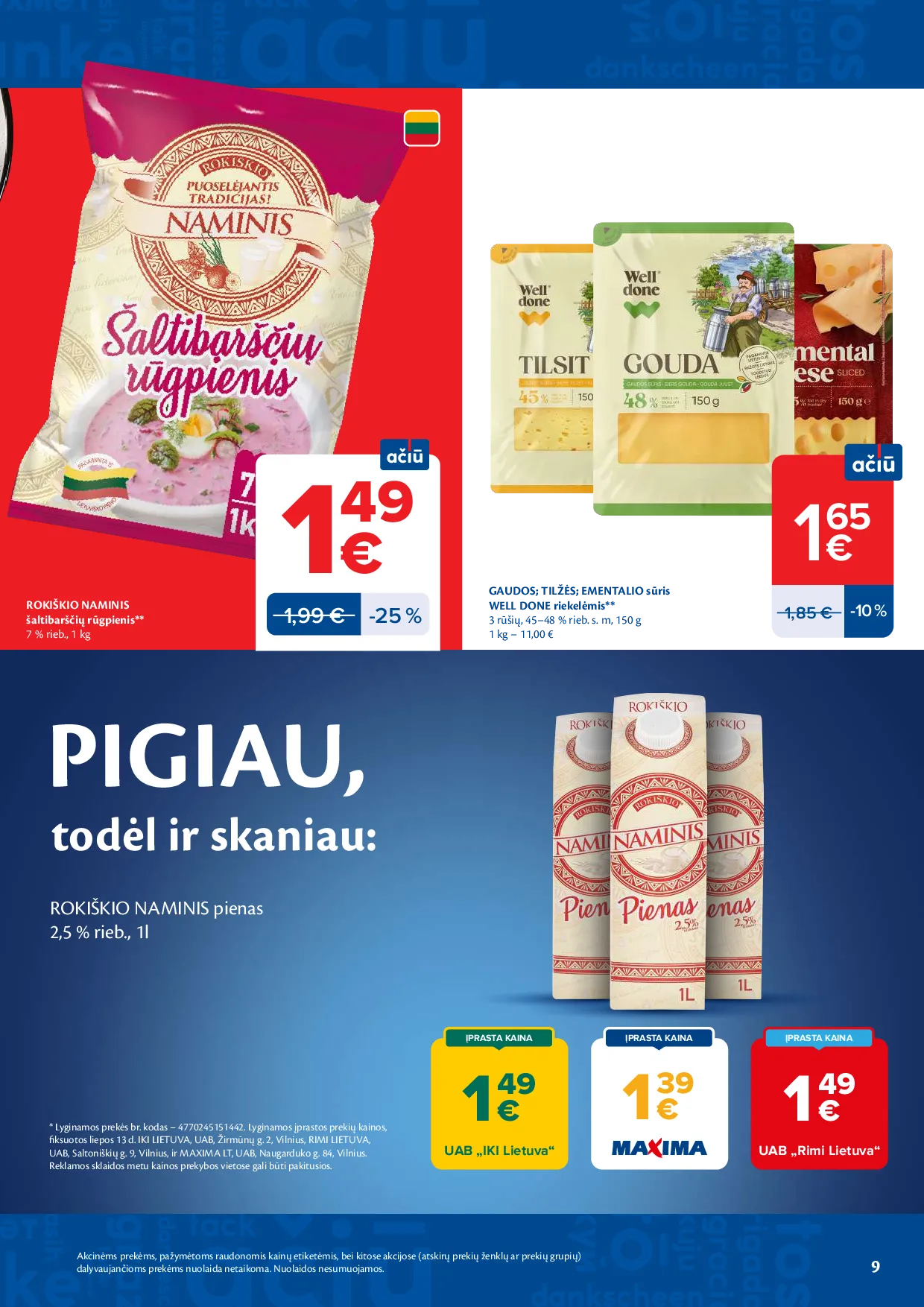Maxima akcijos šią savaitę. Galioja nuo 2026-07-21 iki 2026-07-27 – 9 psl.