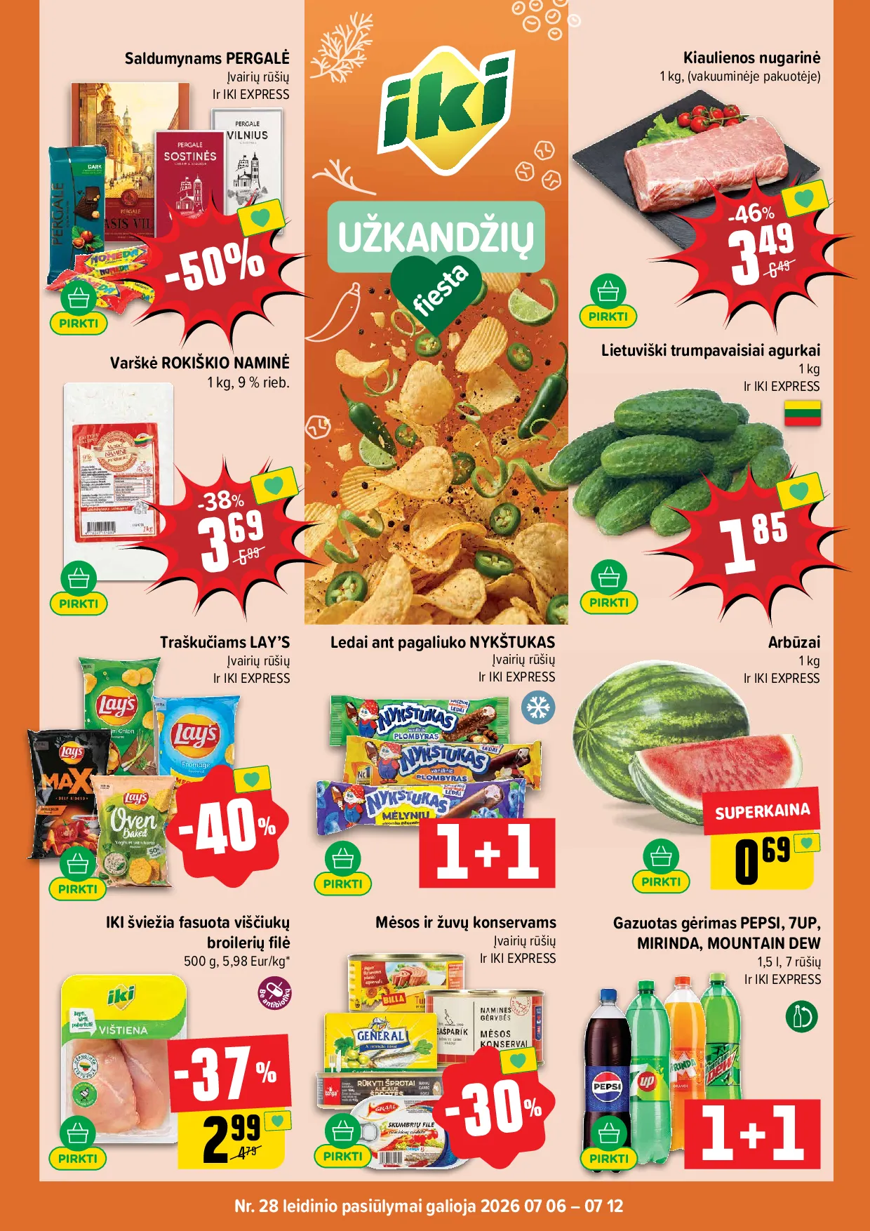 IKI akcijų leidinys – 1 psl.