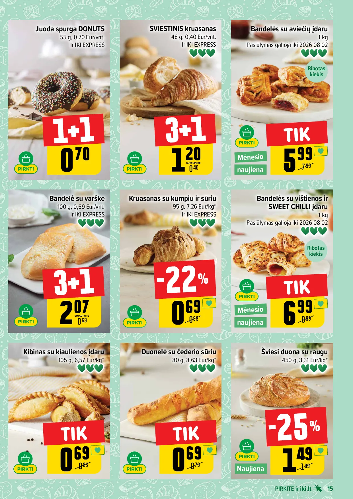 IKI akcijų leidinys – 15 psl.