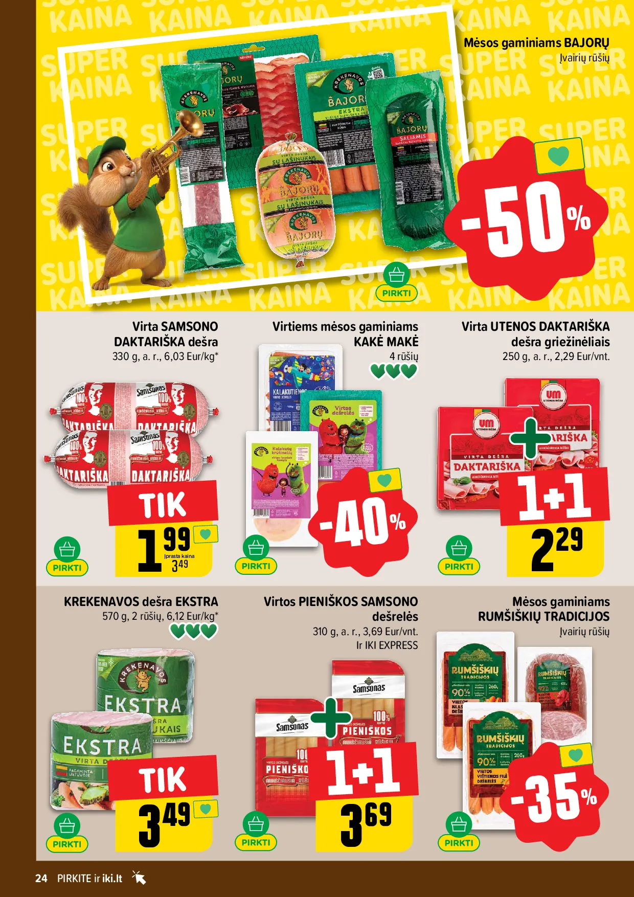 IKI akcijų leidinys – 24 psl.
