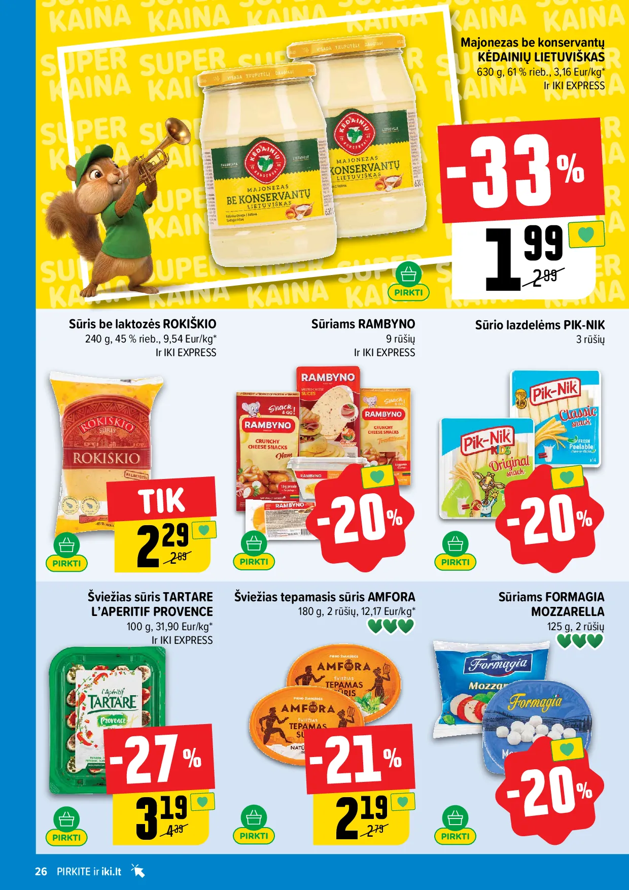 IKI akcijų leidinys – 26 psl.