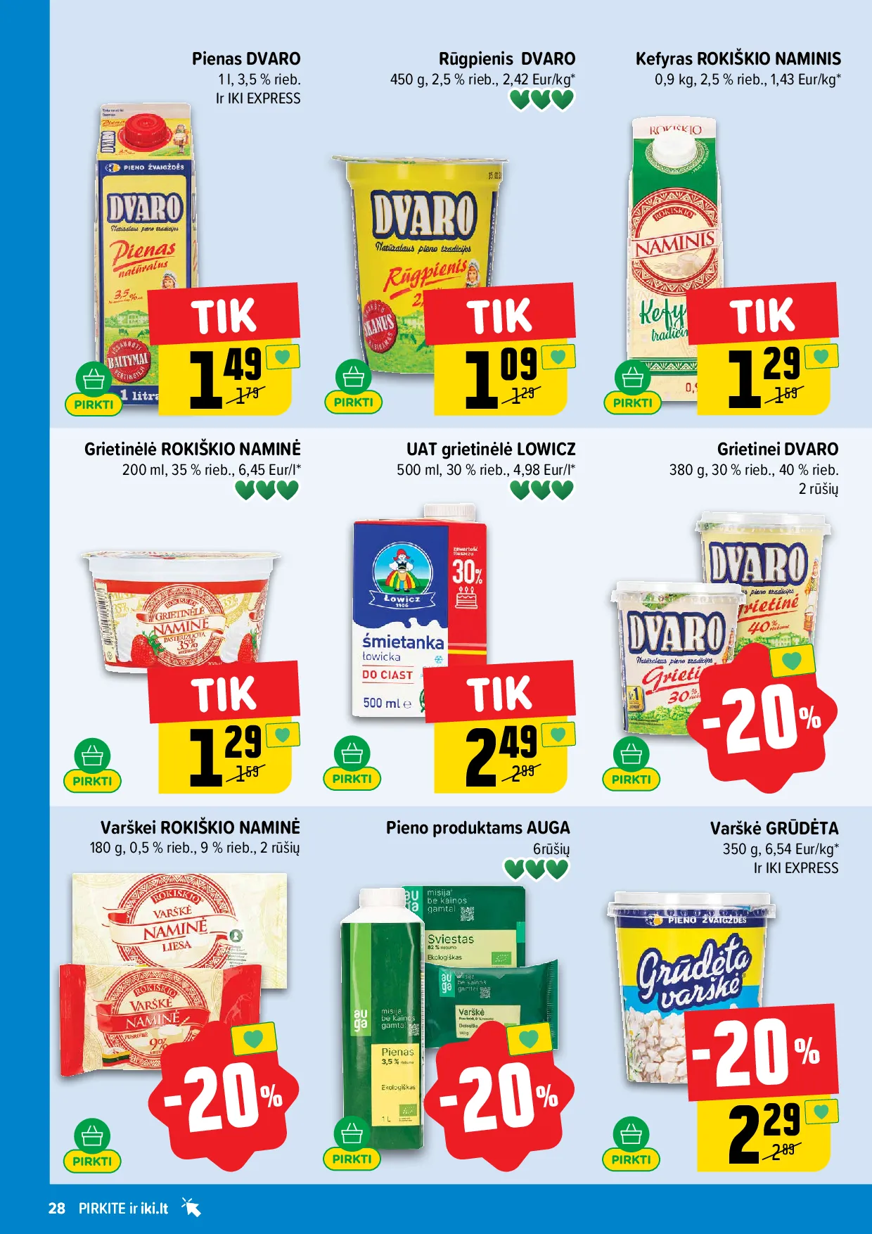 IKI akcijų leidinys – 28 psl.