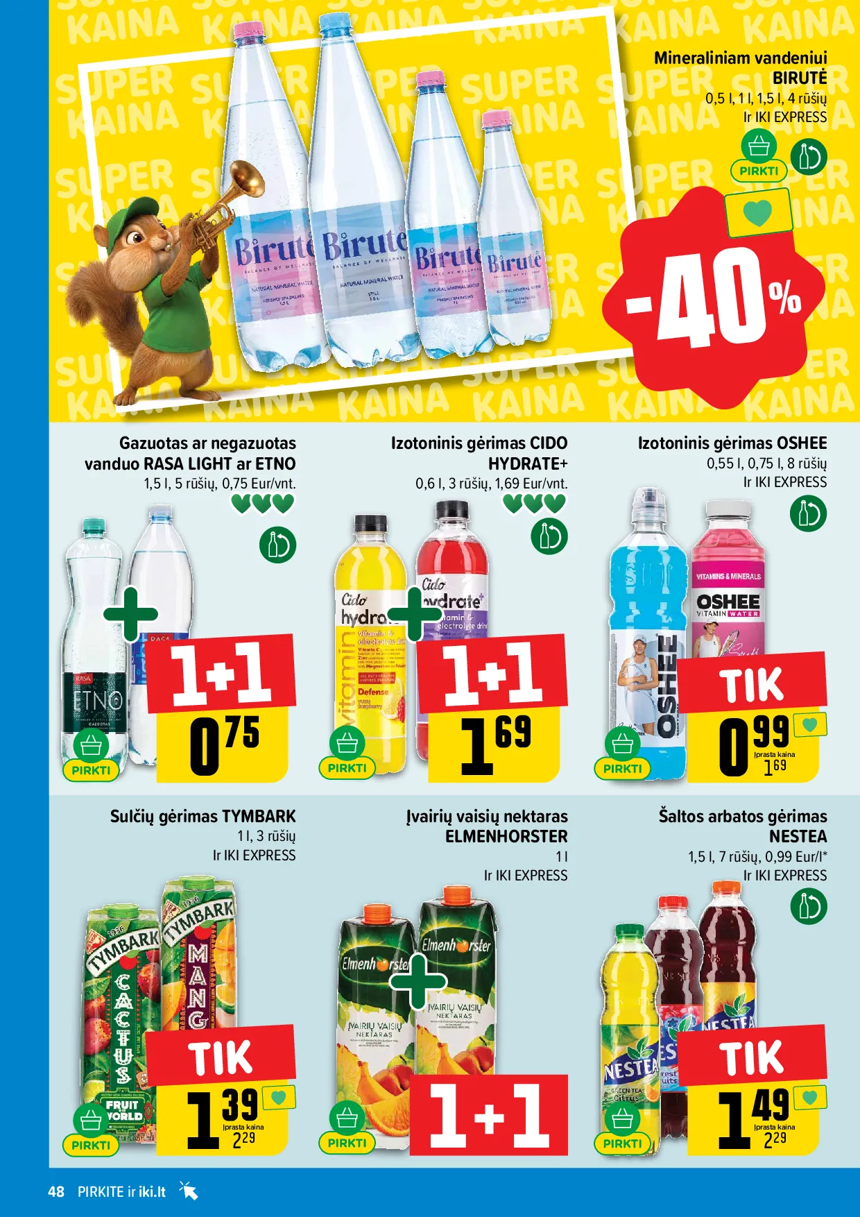 IKI akcijų leidinys – 48 psl.