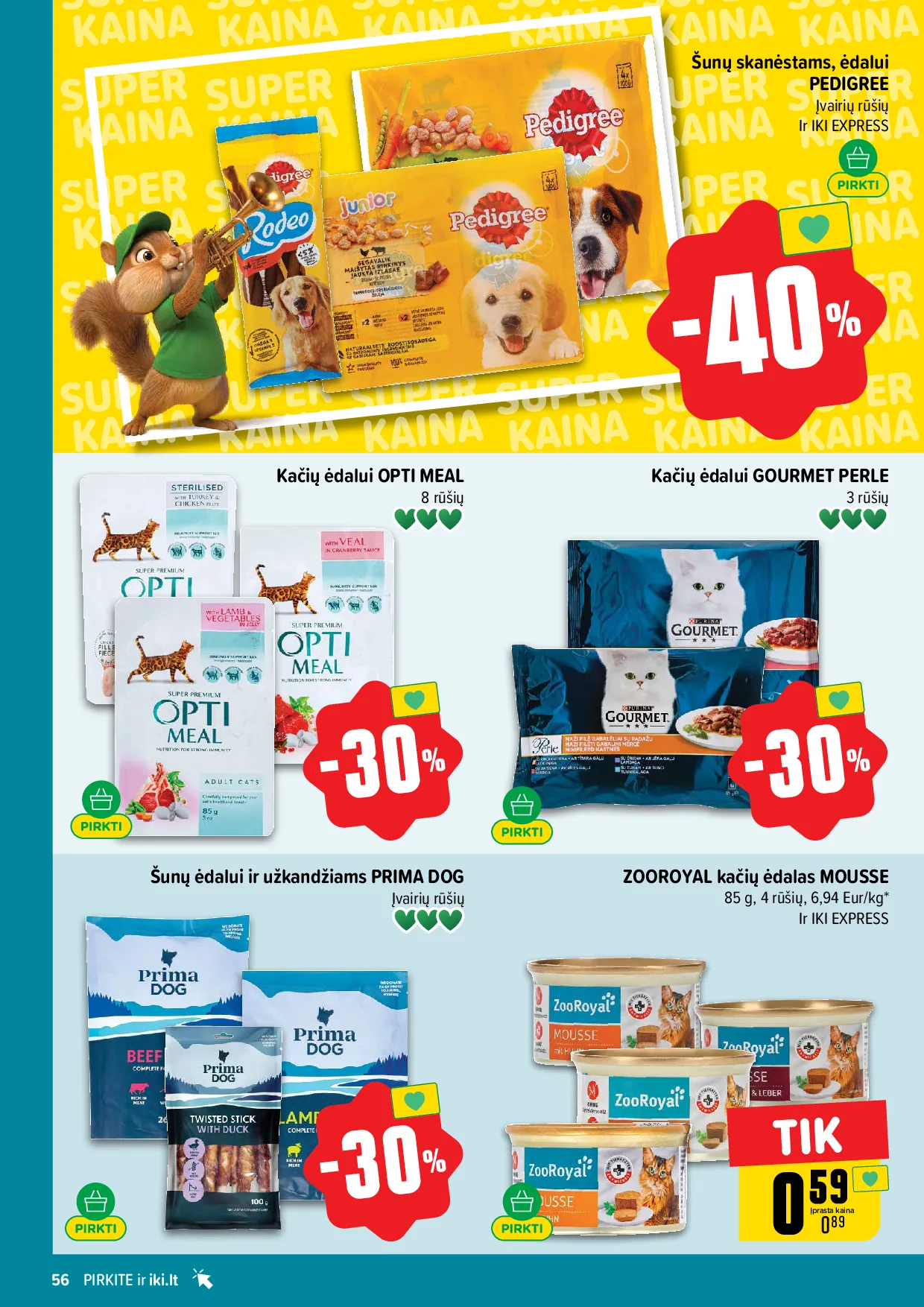 IKI akcijų leidinys – 56 psl.