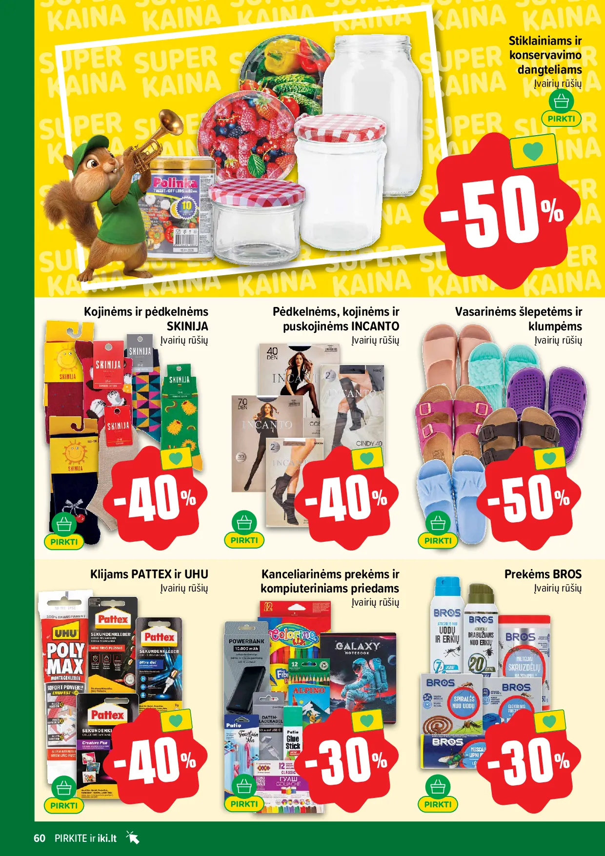 IKI akcijų leidinys – 60 psl.