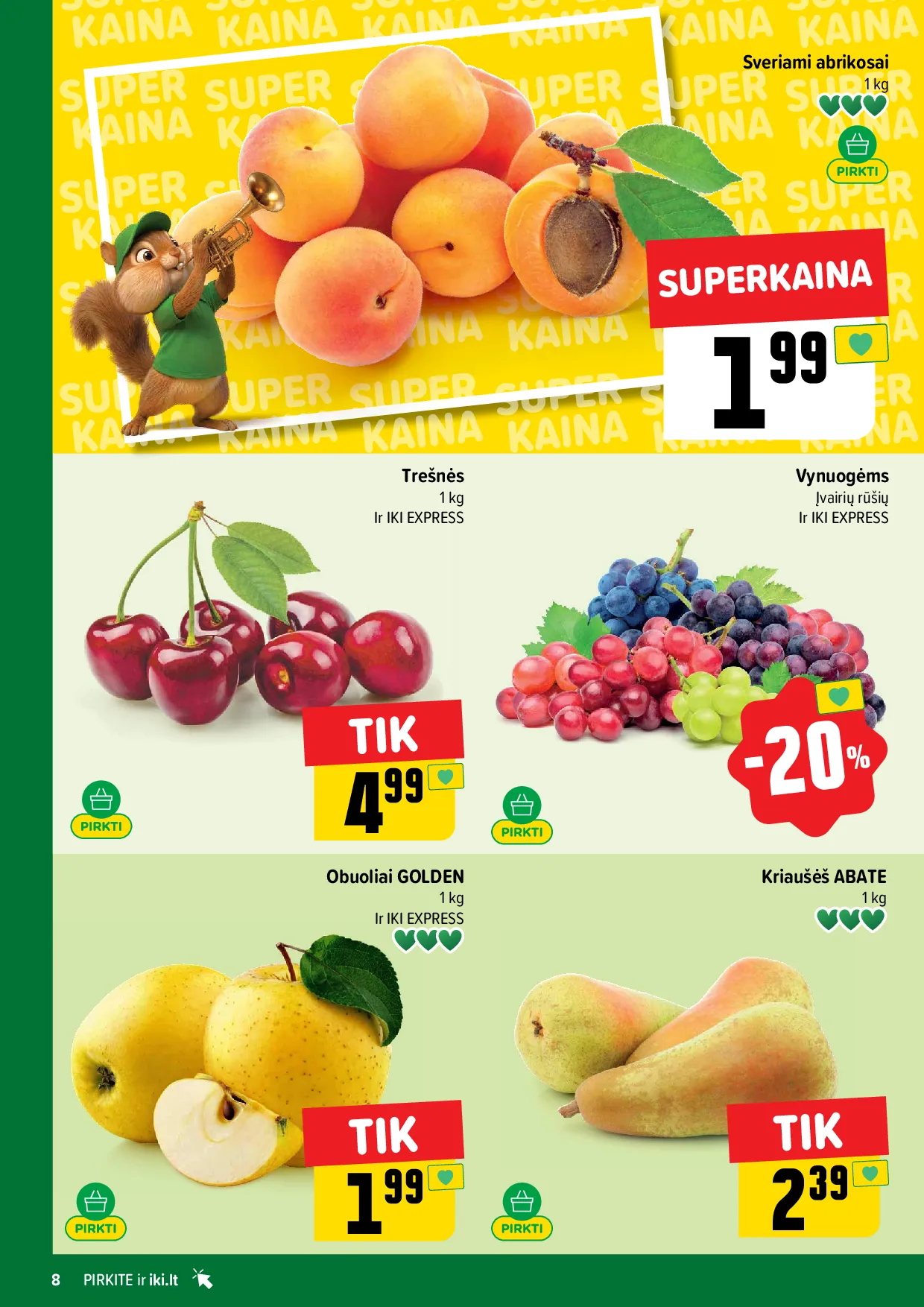 IKI akcijų leidinys – 8 psl.