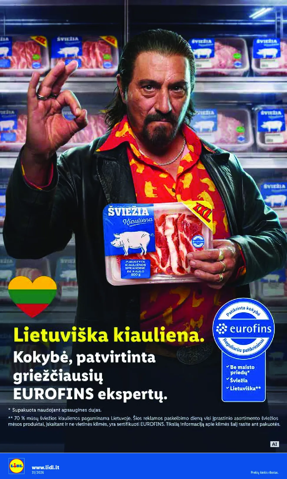 Lidl akcijos šią savaitę. Galioja nuo 2026-07-27 iki 2026-08-02 – 12 psl.