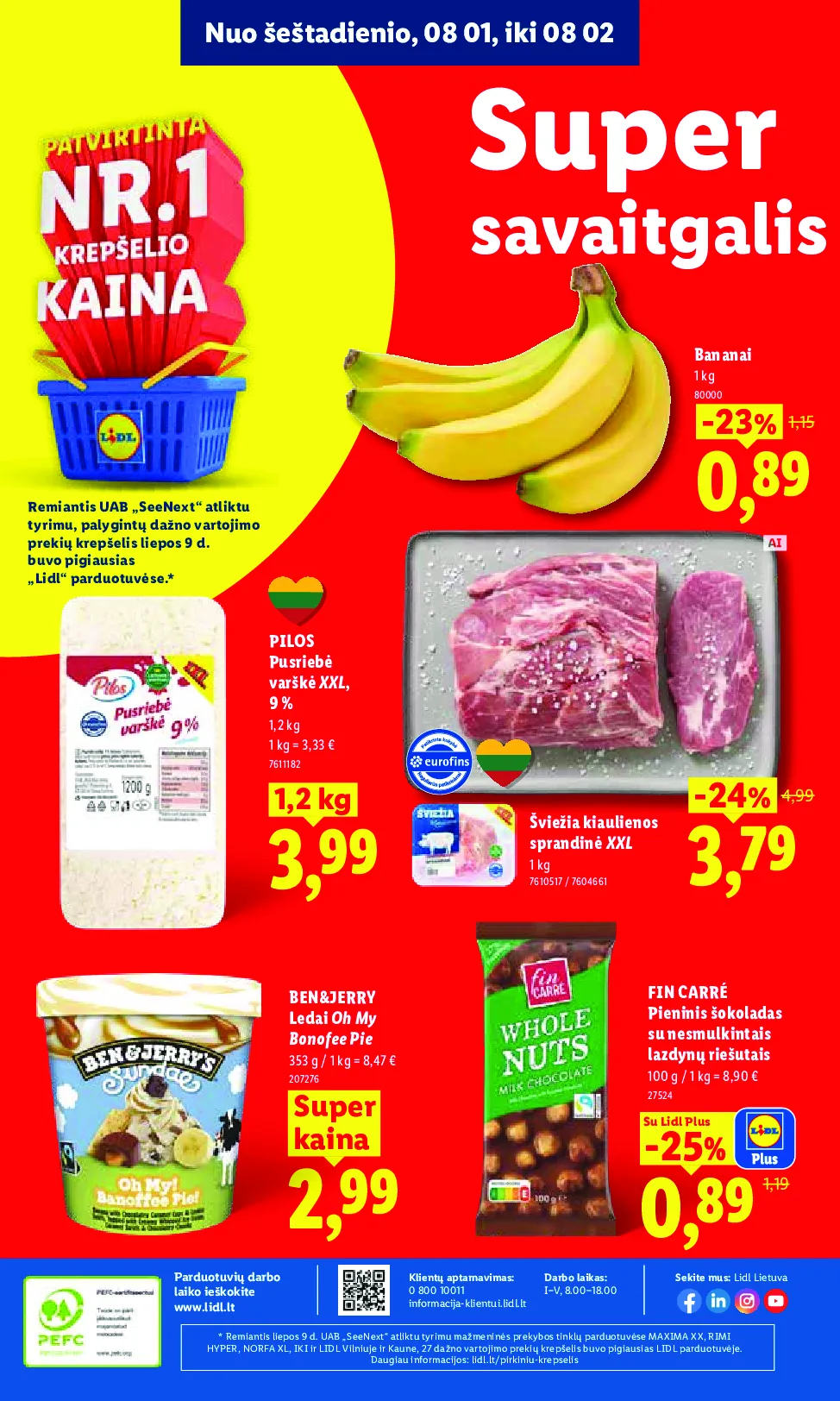 Lidl akcijos šią savaitę. Galioja nuo 2026-07-27 iki 2026-08-02 – 42 psl.