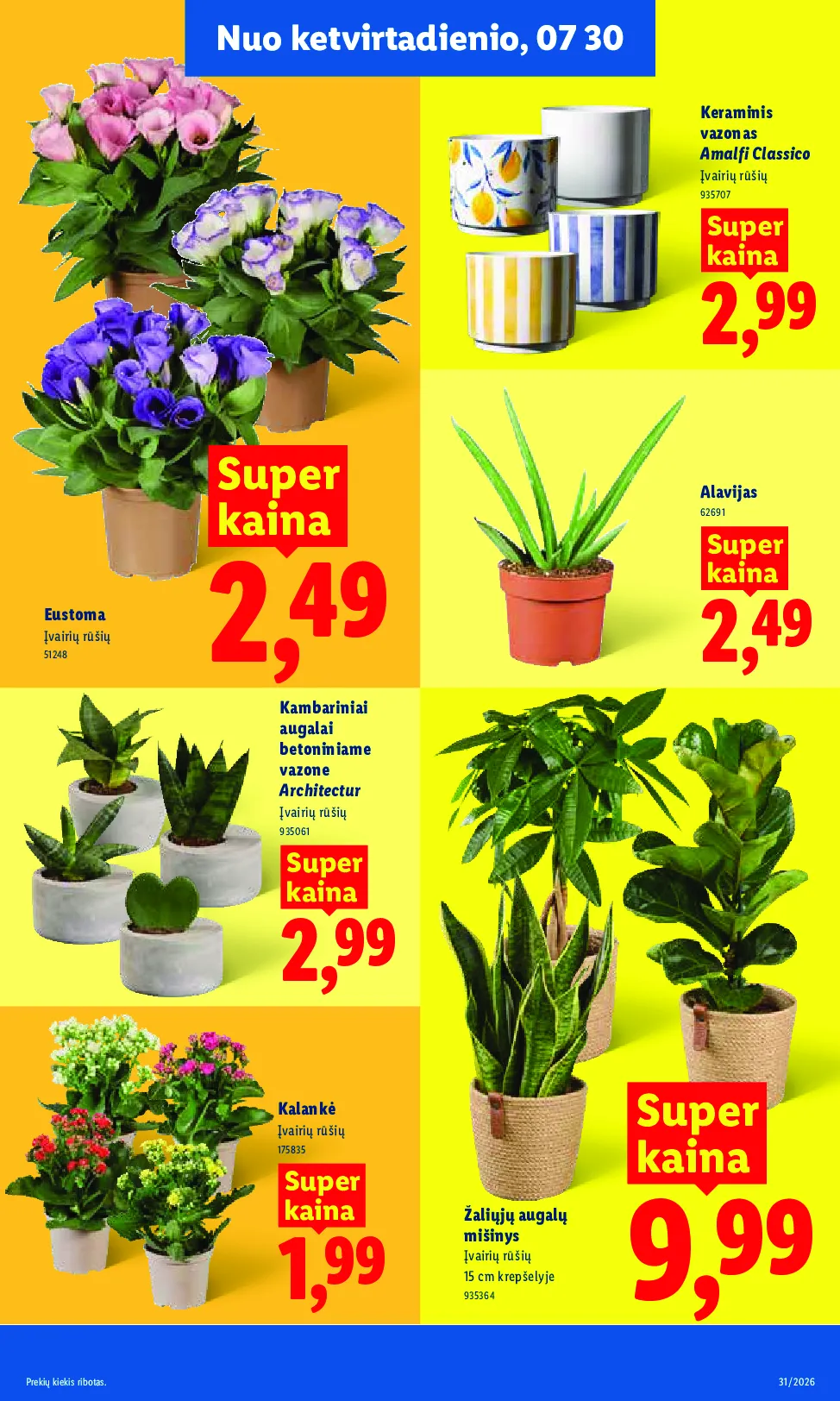 Lidl akcijos šią savaitę. Galioja nuo 2026-07-27 iki 2026-08-02 – 9 psl.