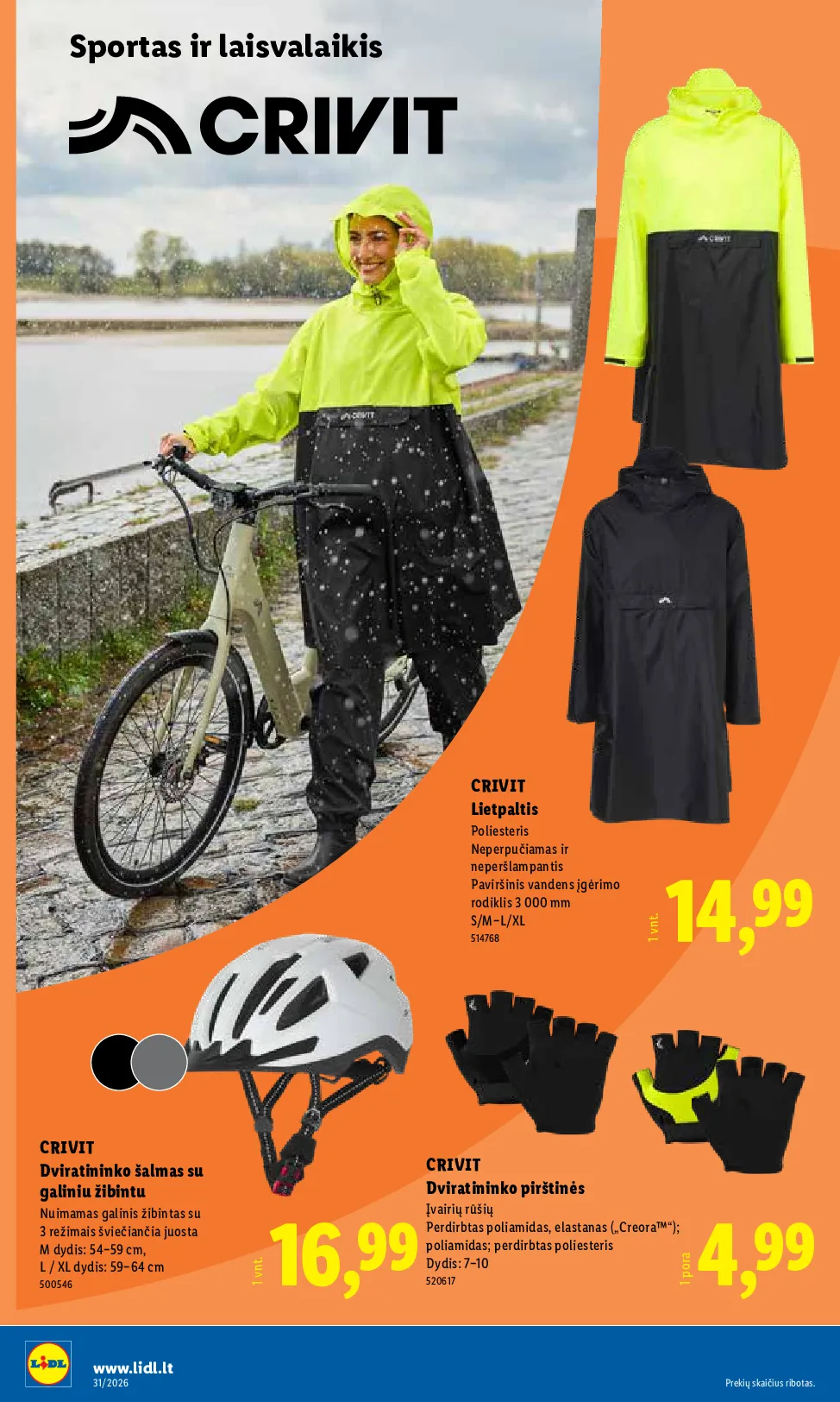 Lidl akcijos šią savaitę. Galioja nuo 2026-07-27 iki 2026-08-02 – 6 psl.
