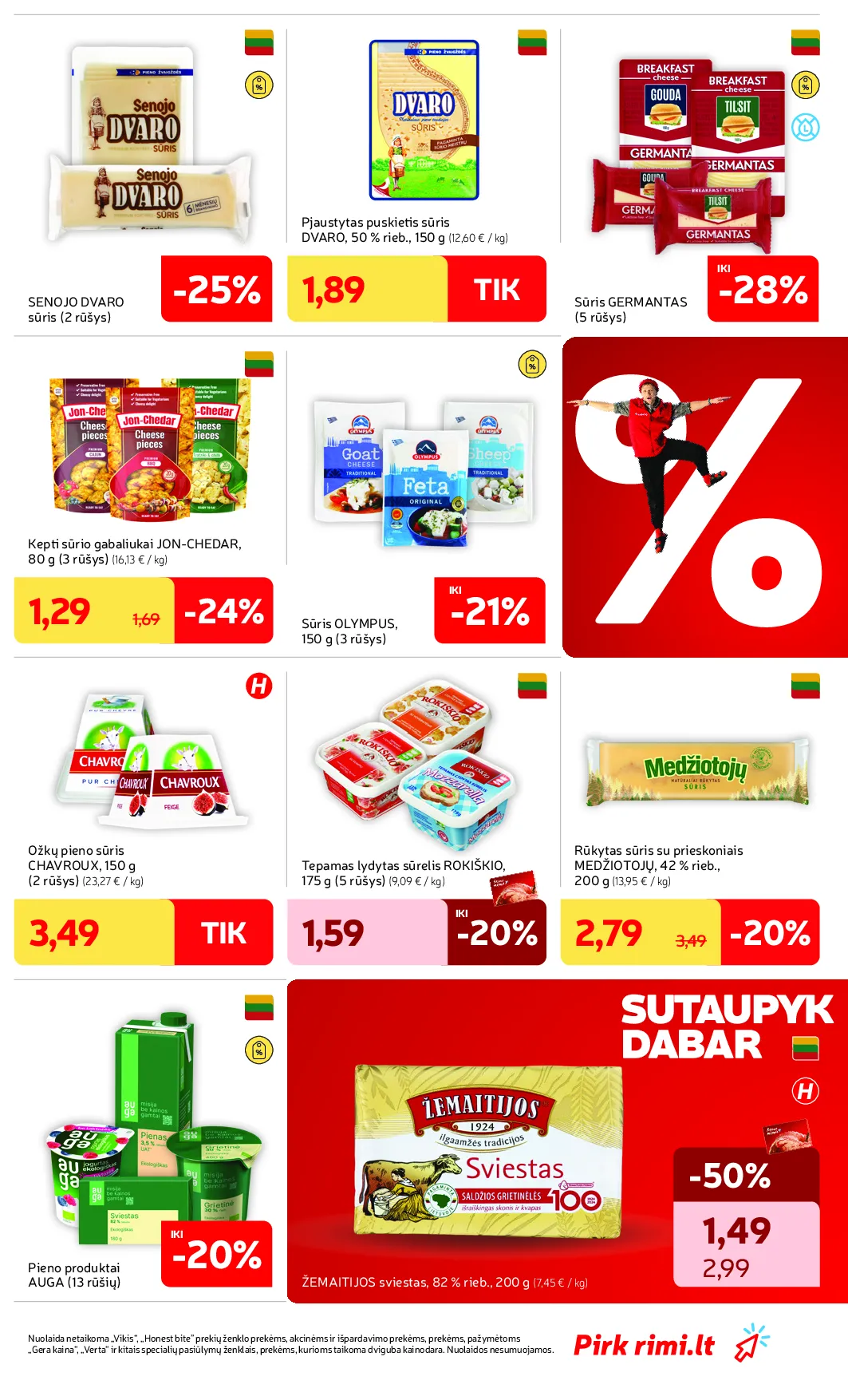 Rimi akcijos šią savaitę. Galioja nuo 2026-07-21 iki 2026-07-27 – 17 psl.