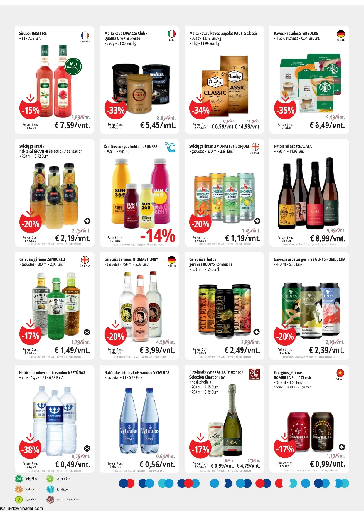 Promo Cash&Carry akcijos šią savaitę. Galioja nuo 2026-07-15 iki 2026-07-28 – 10 psl.