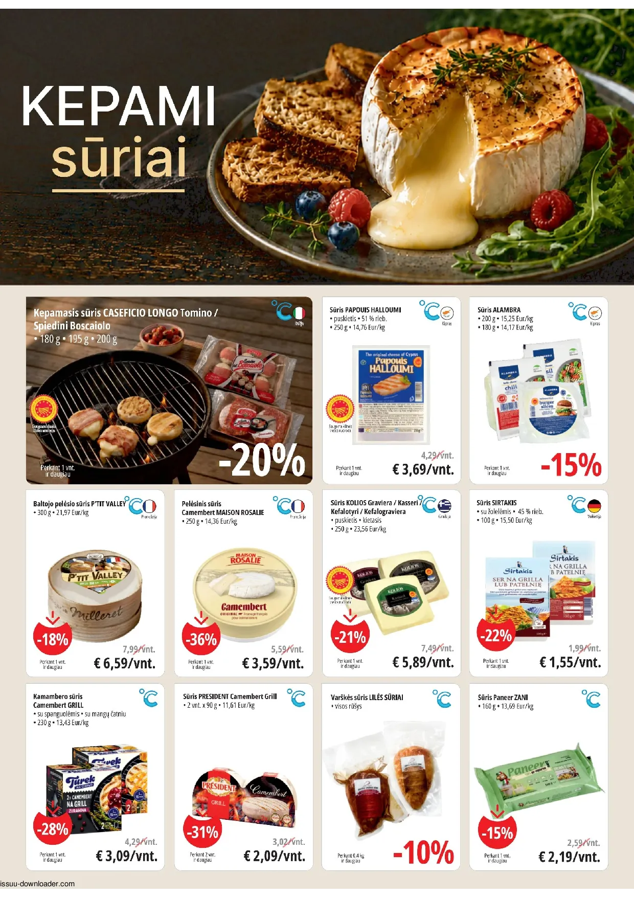 Promo Cash&Carry akcijos šią savaitę. Galioja nuo 2026-07-15 iki 2026-07-28 – 5 psl.